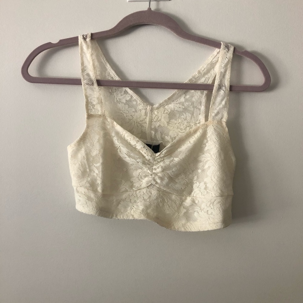 White Lace Bralette
